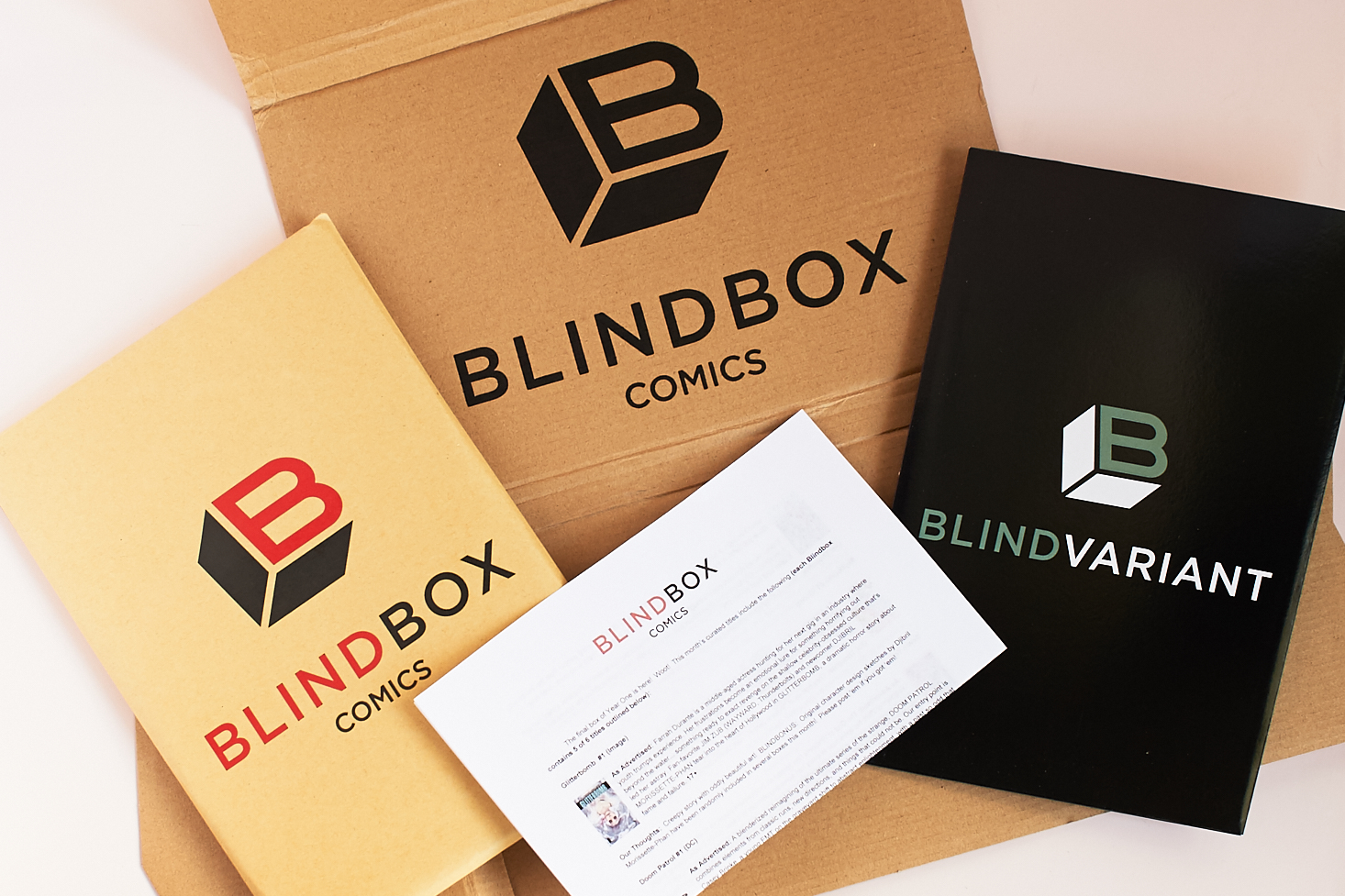 Blindbox Comics Subscription Box Review + Coupon – October 2016