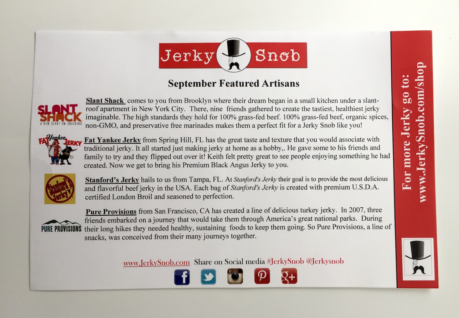 jerkysnob-september-2016-flyer