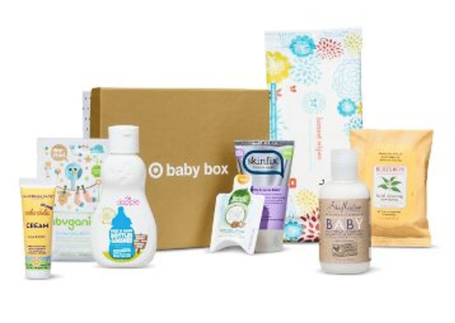 Target baby best sale box subscription