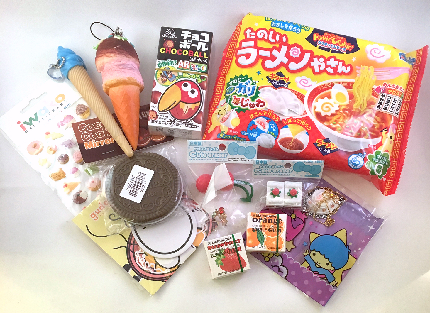the-cutebox-september-2016-contents