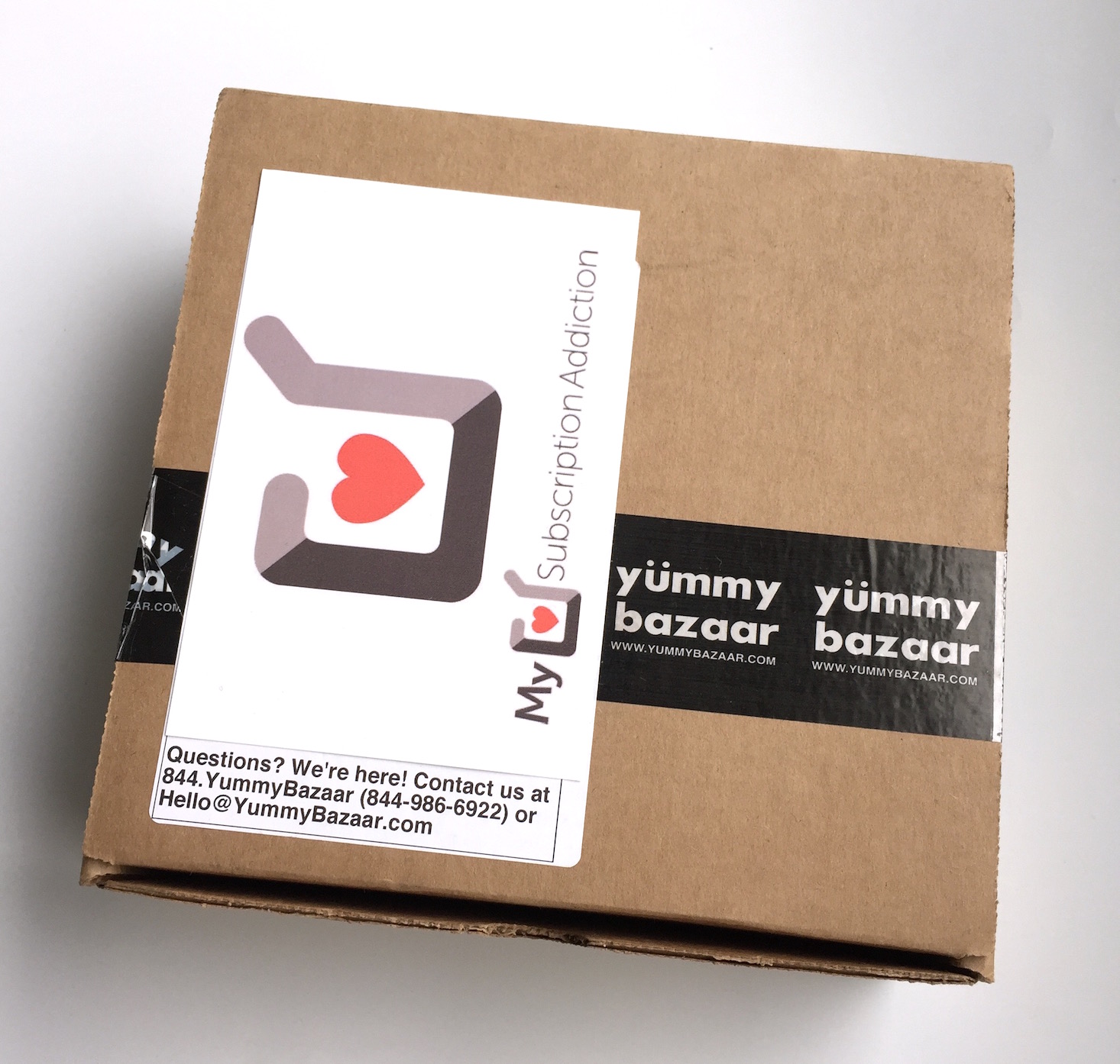 Yummy Bazaar Destination Food Club Sampler Box Review- September 2016