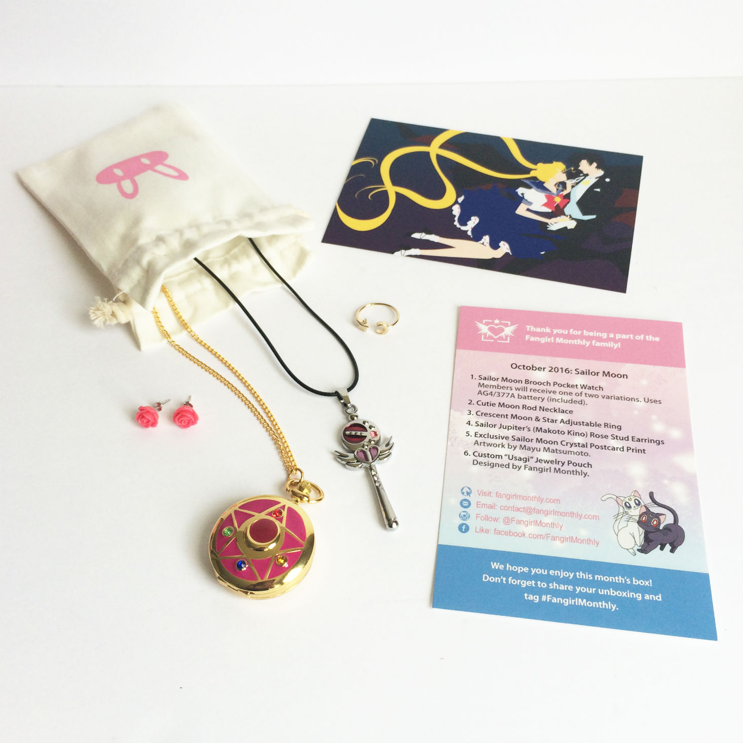 What's inside Fangirl Monthly's October box? Read our review to find out!