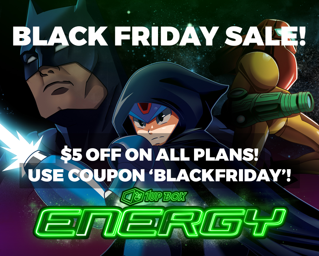 1UP Box Black Friday Deal – $5 Off Subscriptions!