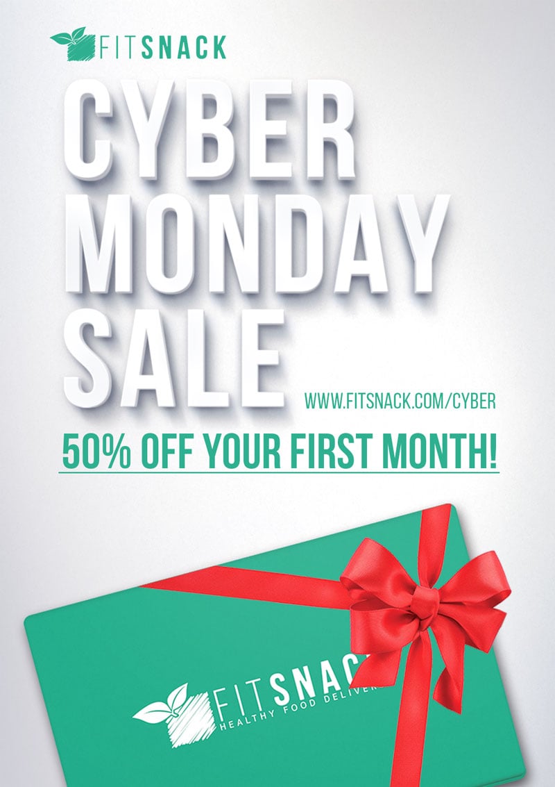 FitSnack Cyber Monday Deal – 50% Off Your First Month!