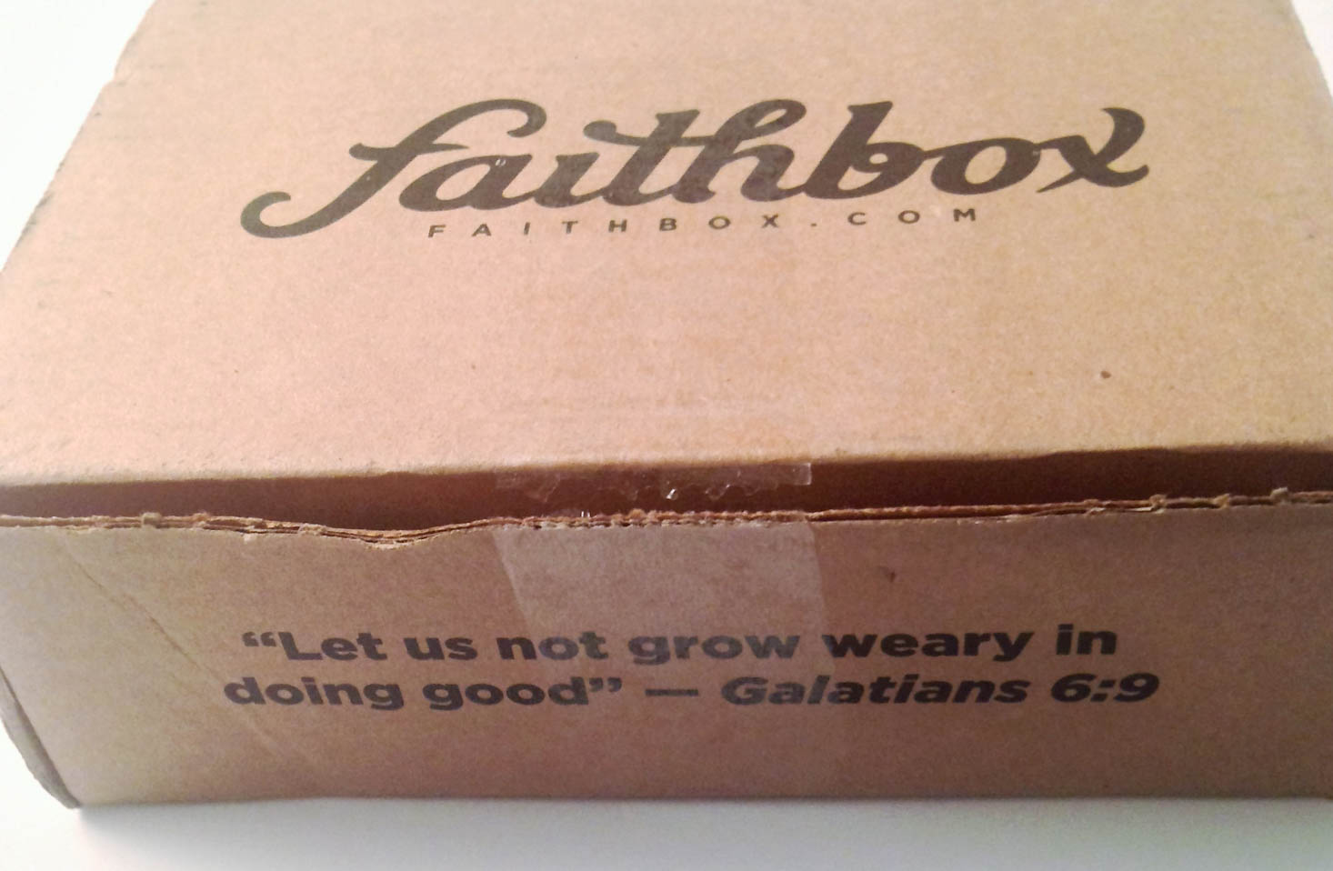 Faithbox Subscription Box Review – November 2016