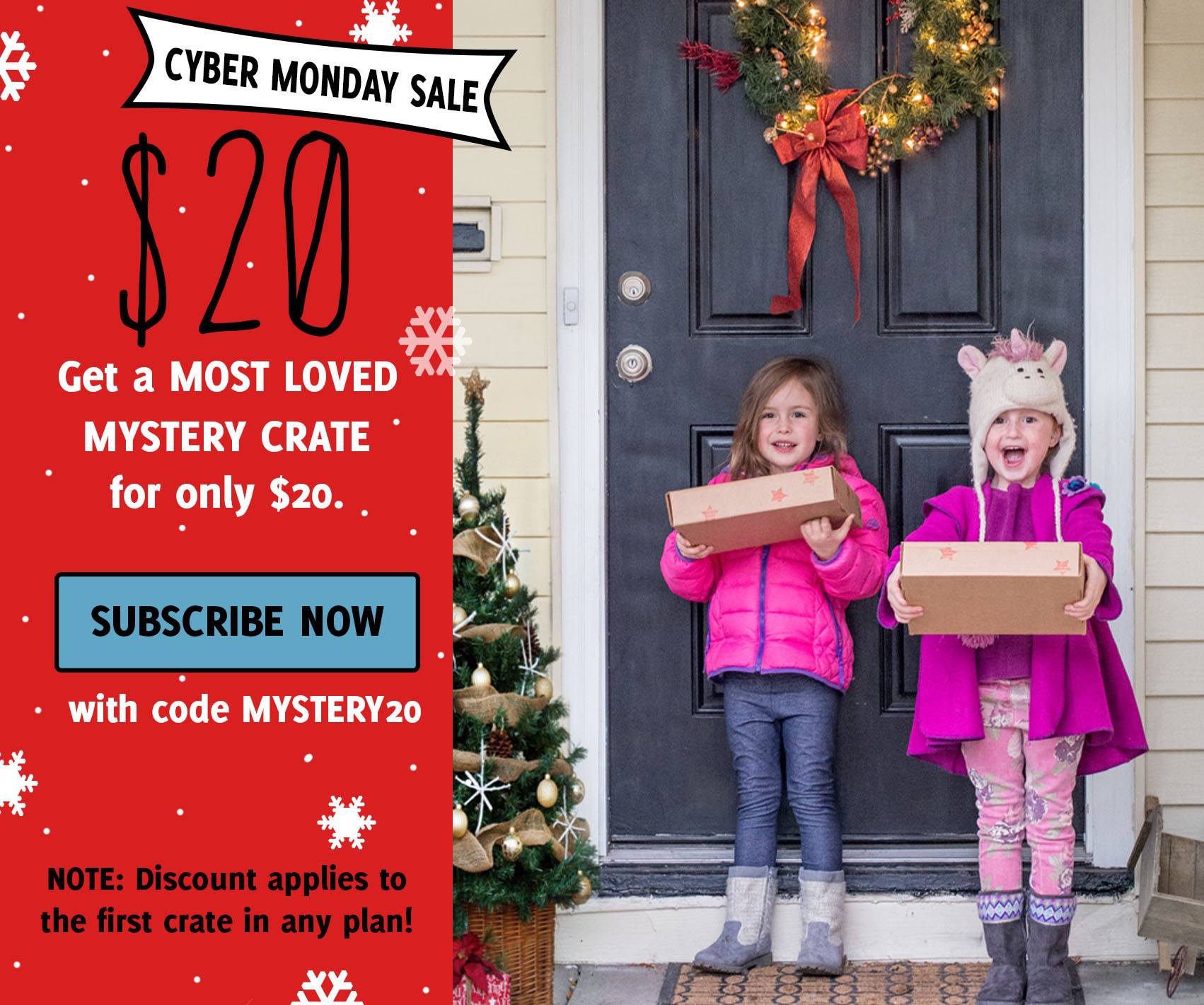 Girls Can! Crate Cyber Monday Deal – $20 Mystery Crate!