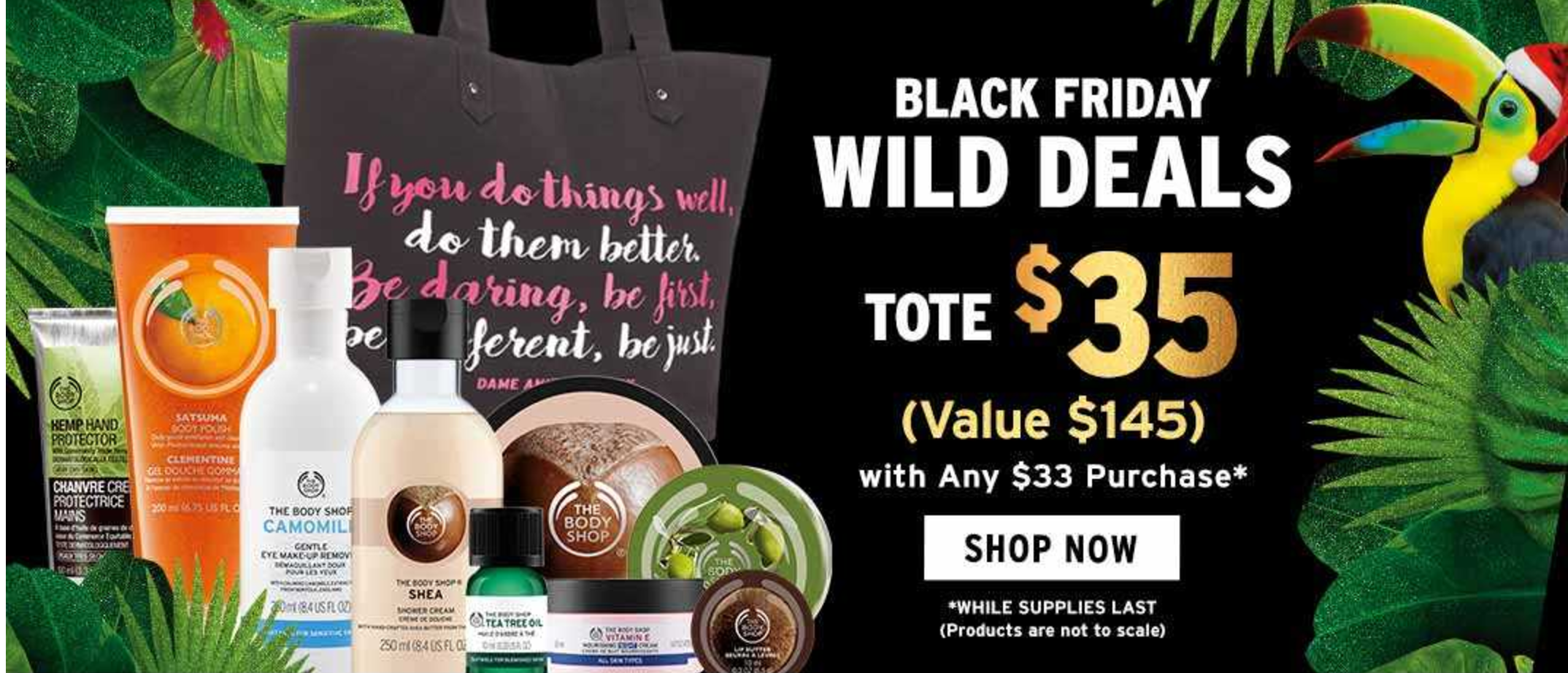 The Body Shop Advent Calendars On Sale + Black Friday Tote!