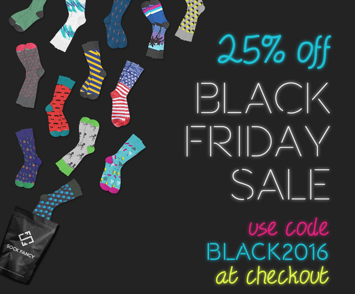 Sock Fancy Black Friday Deal – 25% Off Subscriptions!