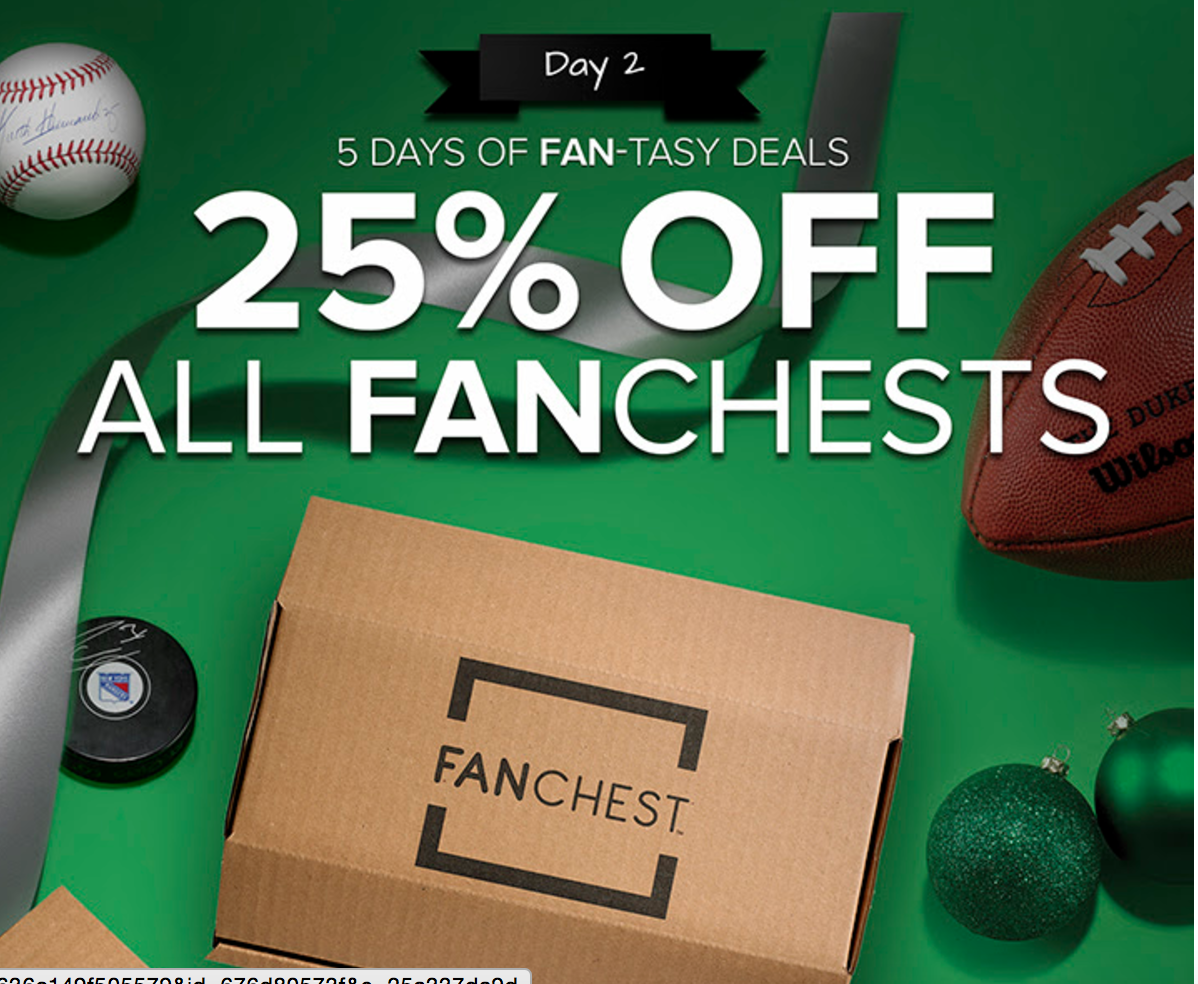 Fanchest Black Friday Deal – 25% Off Every Box!
