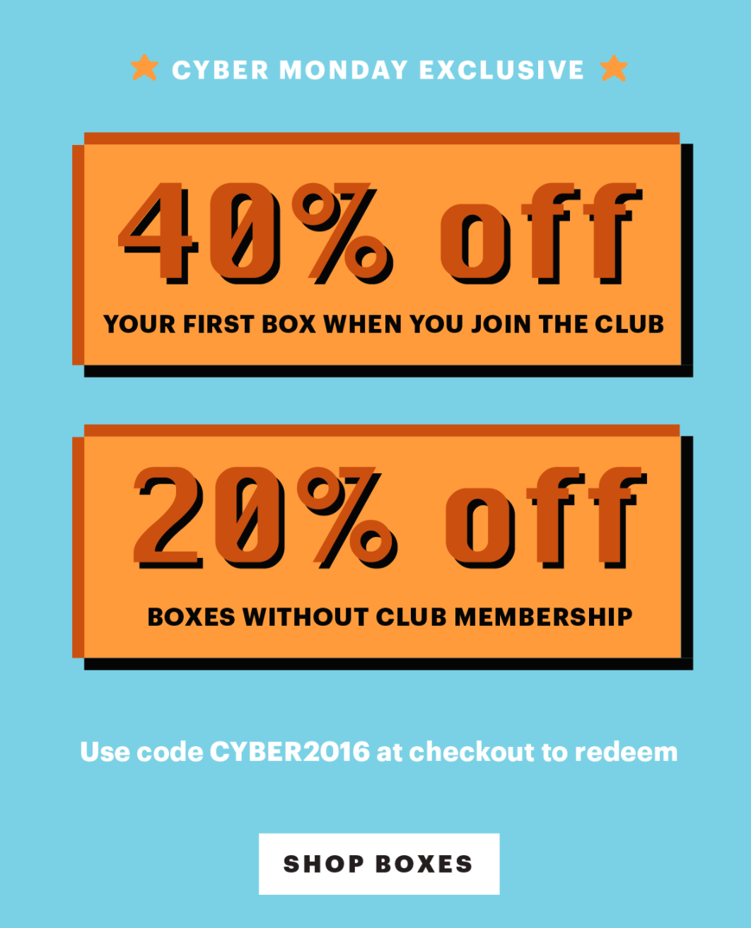 Extended! Bespoke Post Cyber Monday Deal – 40% Off Your First Box!