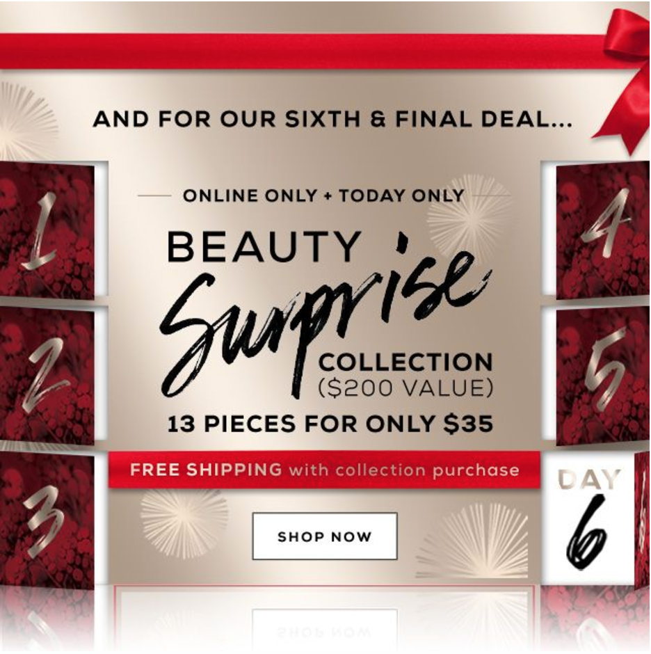 Today Only – Bare Minerals Mystery Box + Free Shipping!