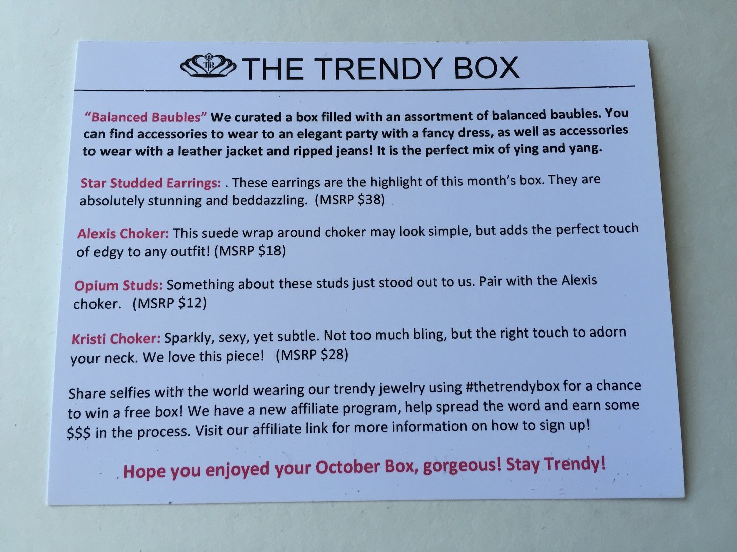 trendy-box-october-2016-booklet