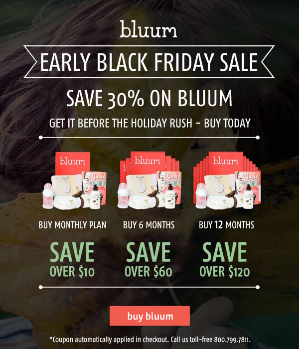 Bluum Black Friday Sale early Access – 30% Off Subscriptions