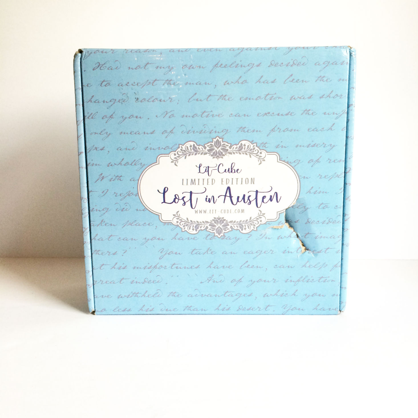 Lit Cube Limited Edition Lost in Austen Box Review