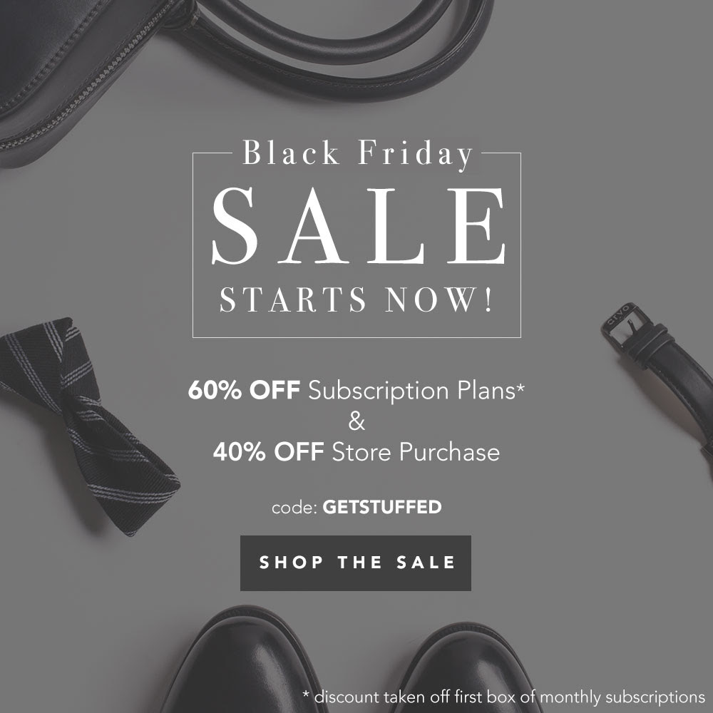 SprezzaBox Black Friday Sale – 60% Off Subscriptions + 40% Off Store!