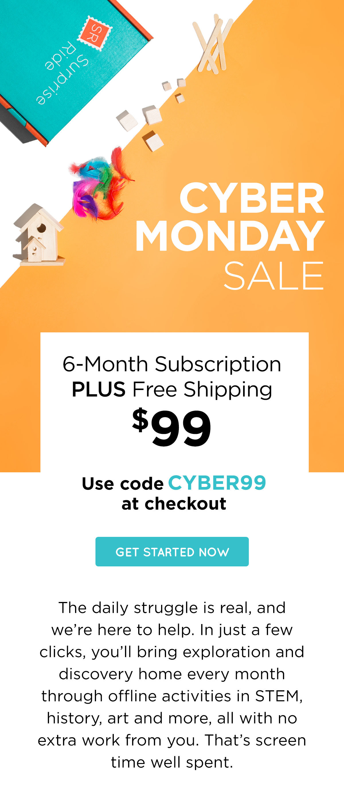 Surprise Ride Cyber Monday Deal – 6 Months For $99