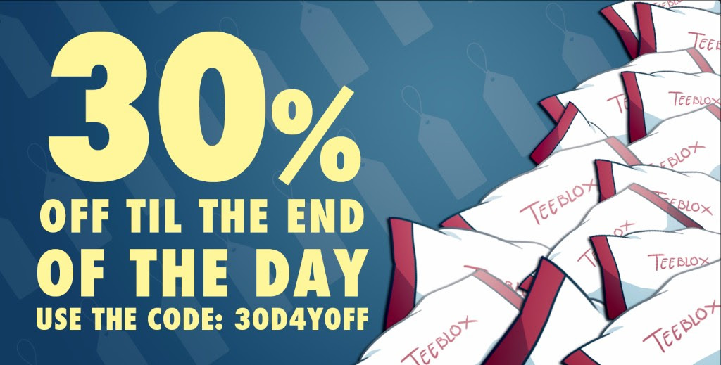 TeeBlox Cyber Weekend Deal – 30% Off 1 and 3 Month Subscriptions