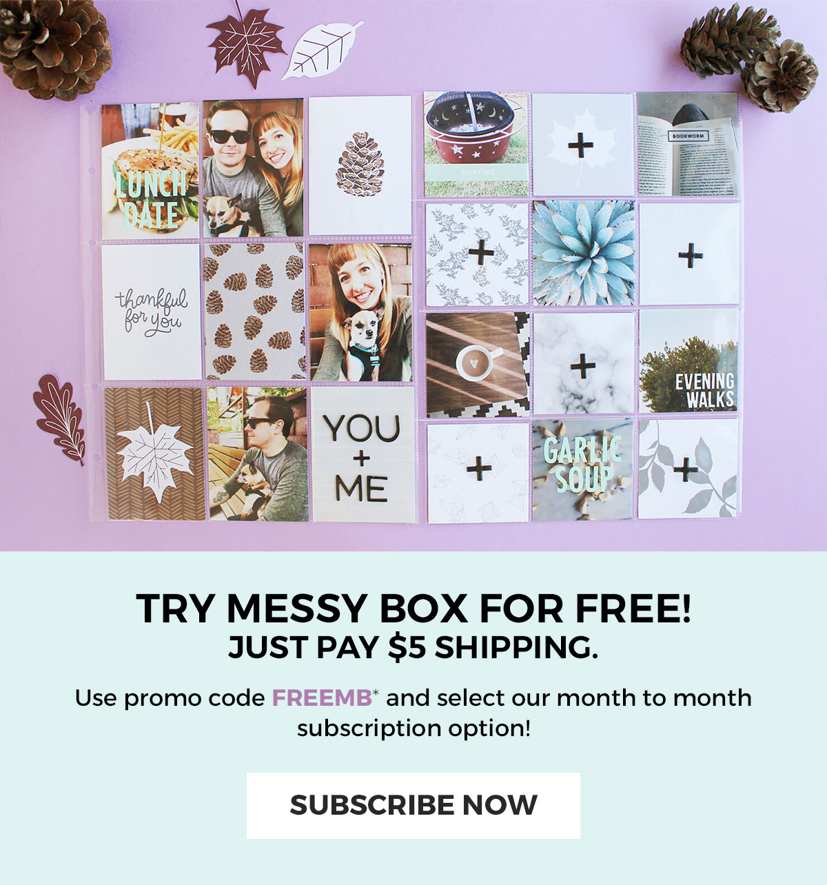 A Beautiful Mess Coupon – First Messy Box for $5!