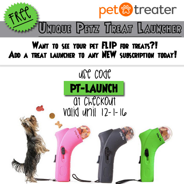 Pet Treater Coupon – Free Treat Launcher With Subscription