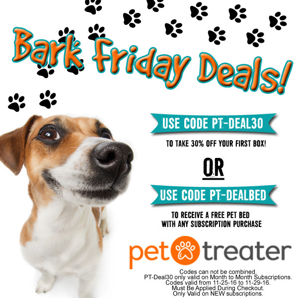 Pet Treater Black Friday Coupon – 30% Off