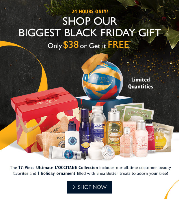 Today Only – Black Friday L’Occitane 17-Piece Ultimate Collection