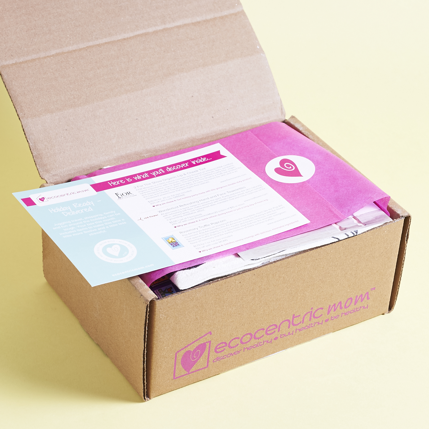 Read our review of the December 2016 Ecocentric Mom box!