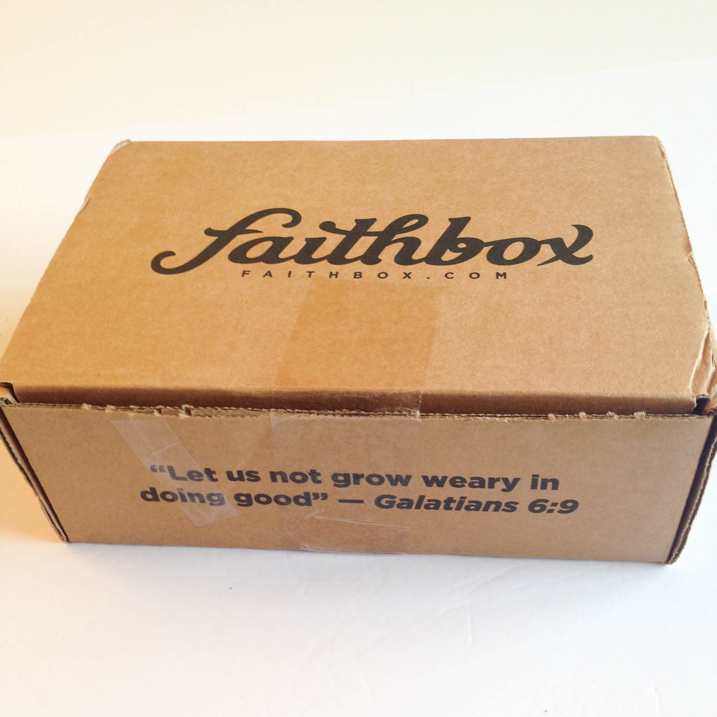 Faithbox Subscription Box Review – December 2016
