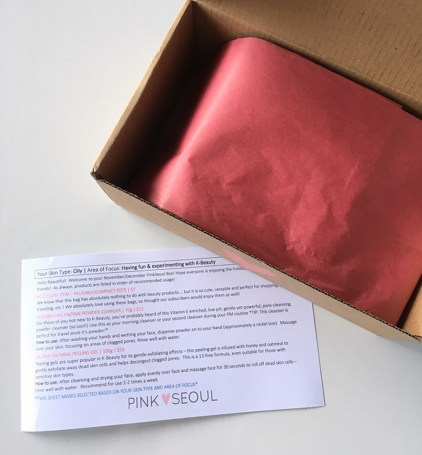 pinkseoul-box-november-december-2016-box-opened