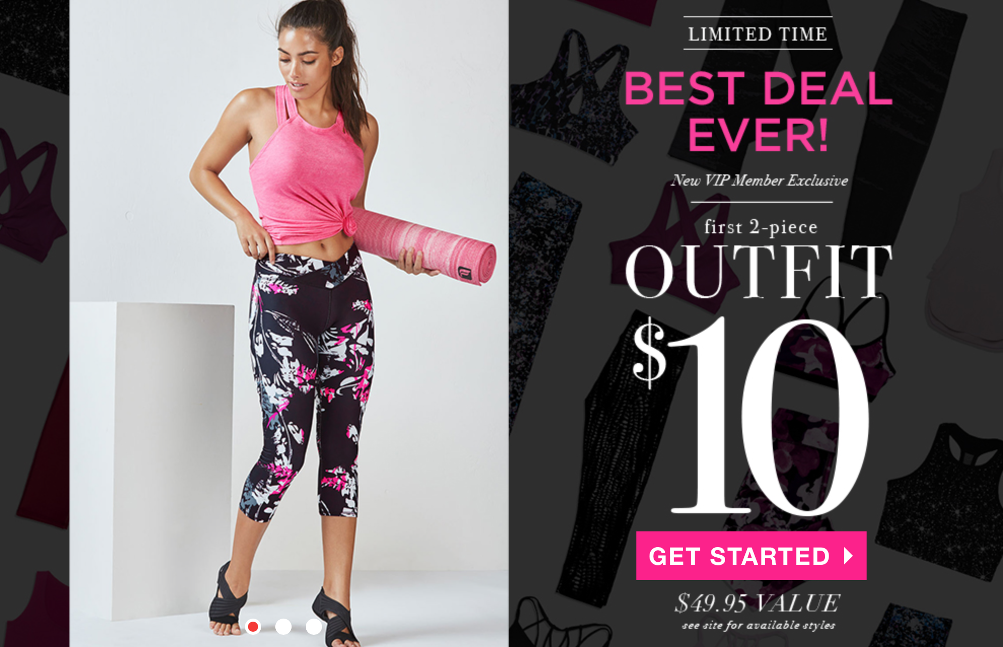 Fabletics Flash Sale – Get Your First Outfit for Only $10!