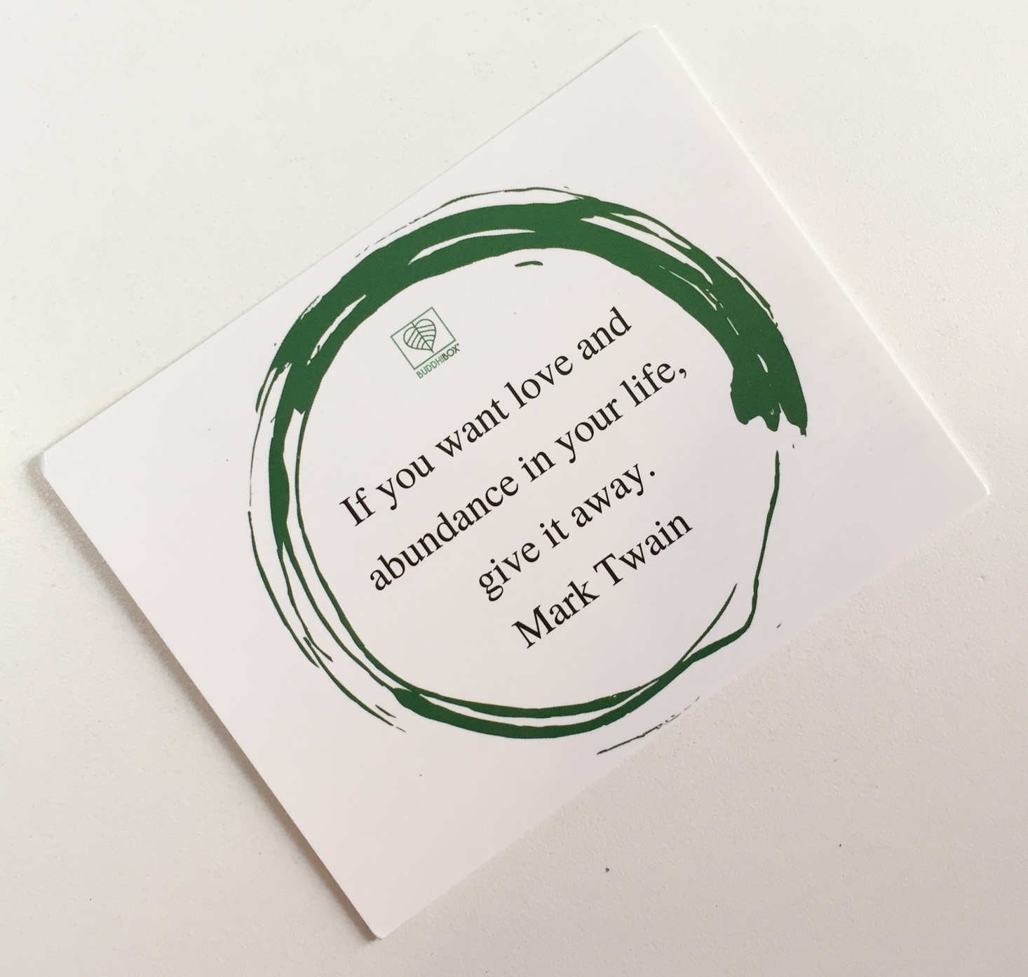 buddhibox-december-2016-quote