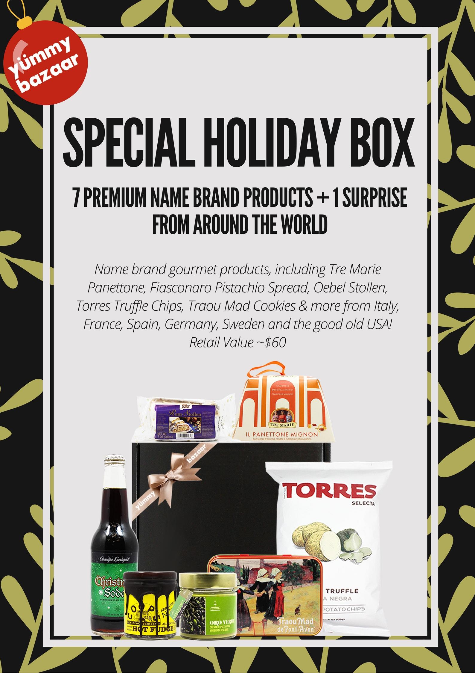 Yummy Bazaar Full Experience Box Spoilers – December 2016