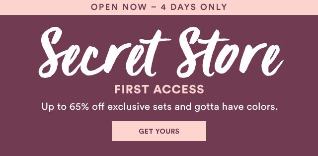 Julep Secret Store for January is Open + Coupon!