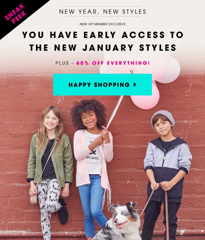 FabKids January 2017 Collection + First Outfit for $9.95