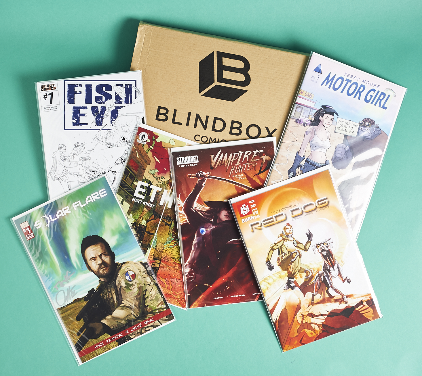 Blindbox Comics Subscription Box Review + Coupon – December 2016