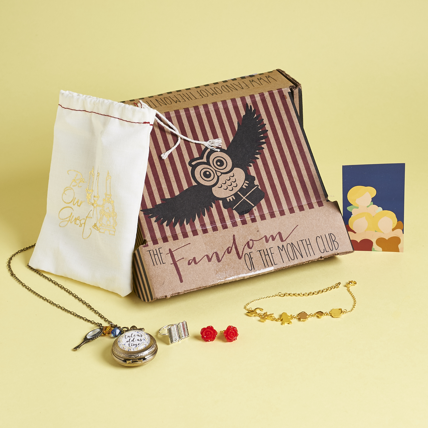 Read our review of this Beauty and the Beast themed box!