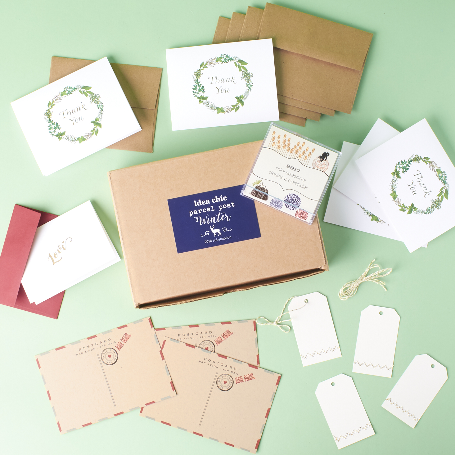 Read our review of the Winter 2016 Parcel Post box by Idea Chic!
