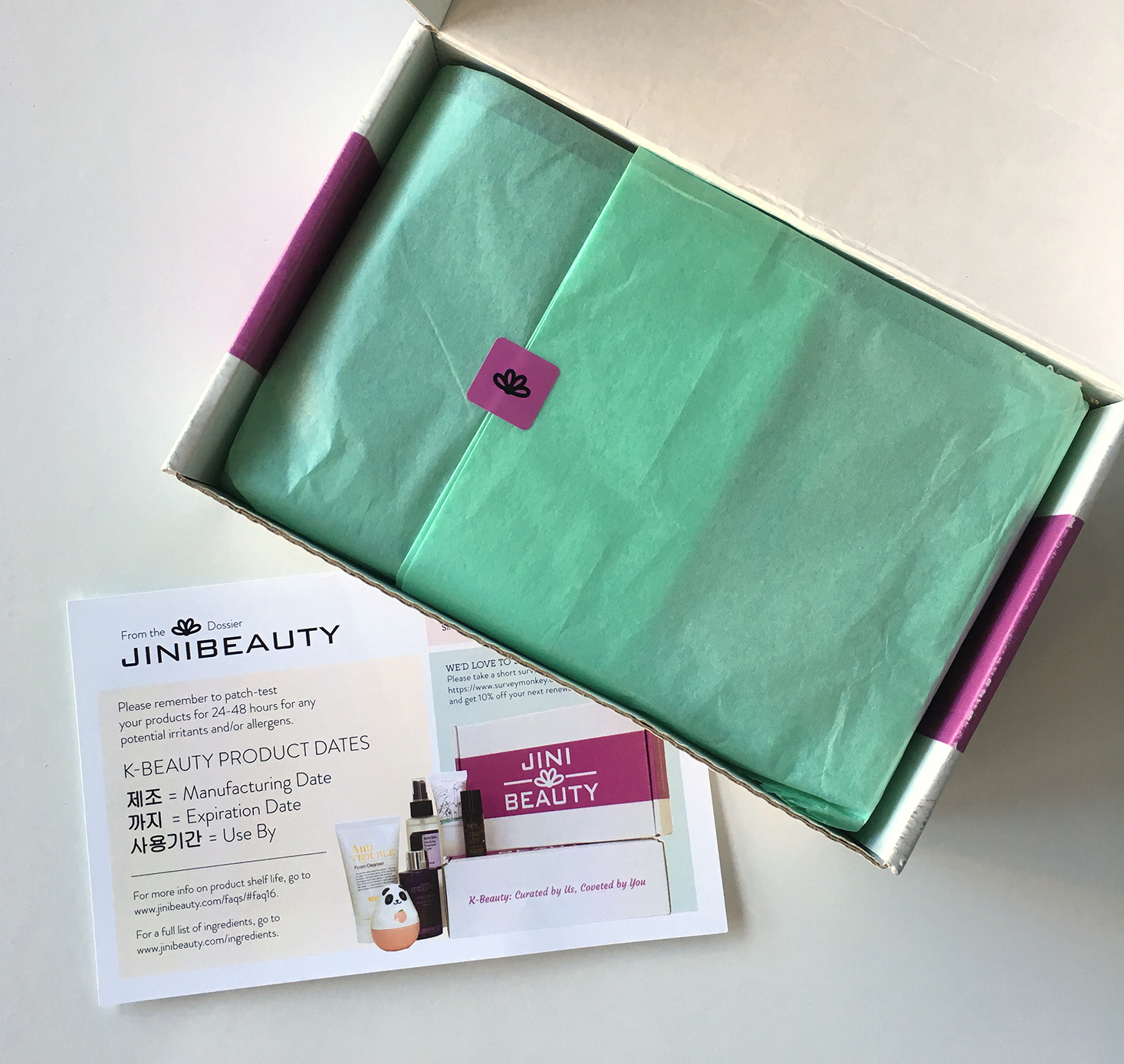 Jini-Beauty-November-December-2016-Box-Opened