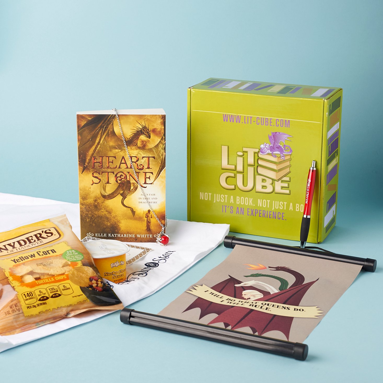 Read our review of the January 2017 LitCube box!