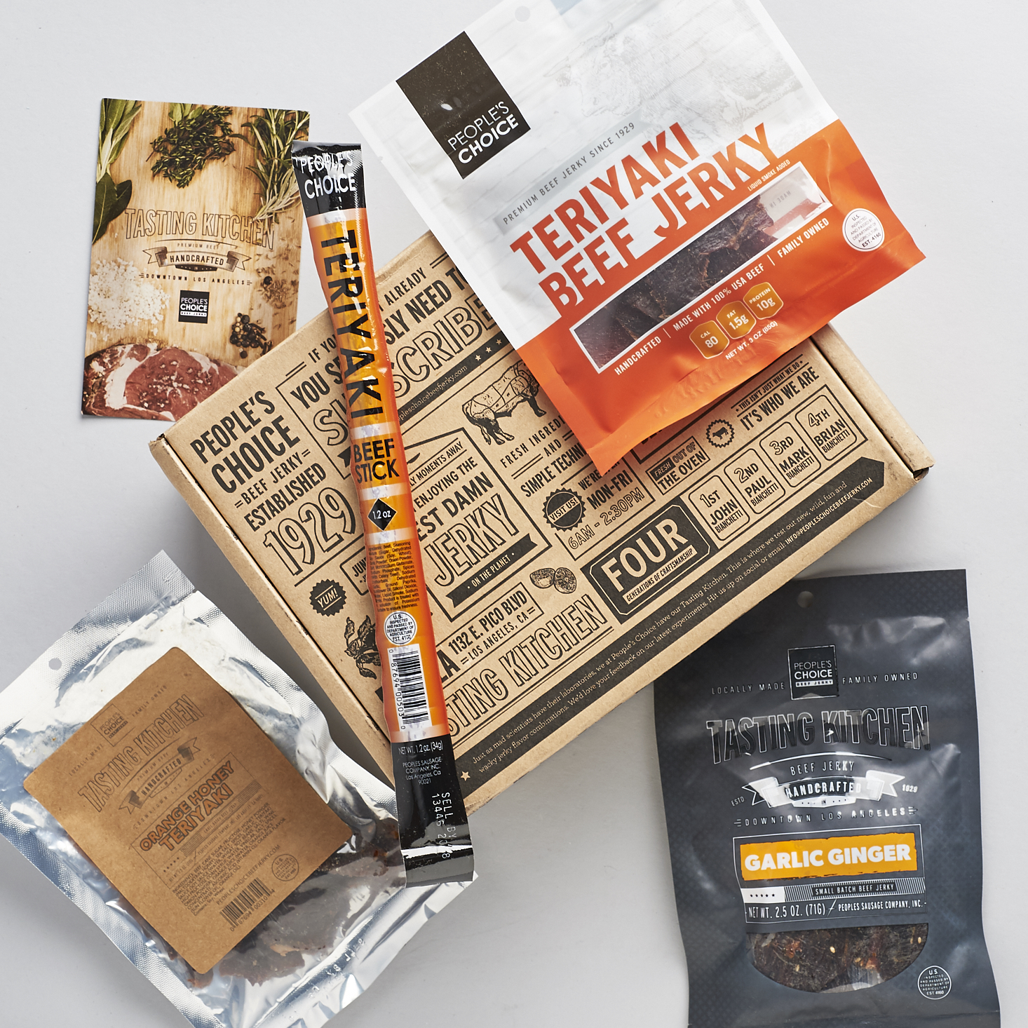 People’s Choice Beef Jerky Box Review – January 2017