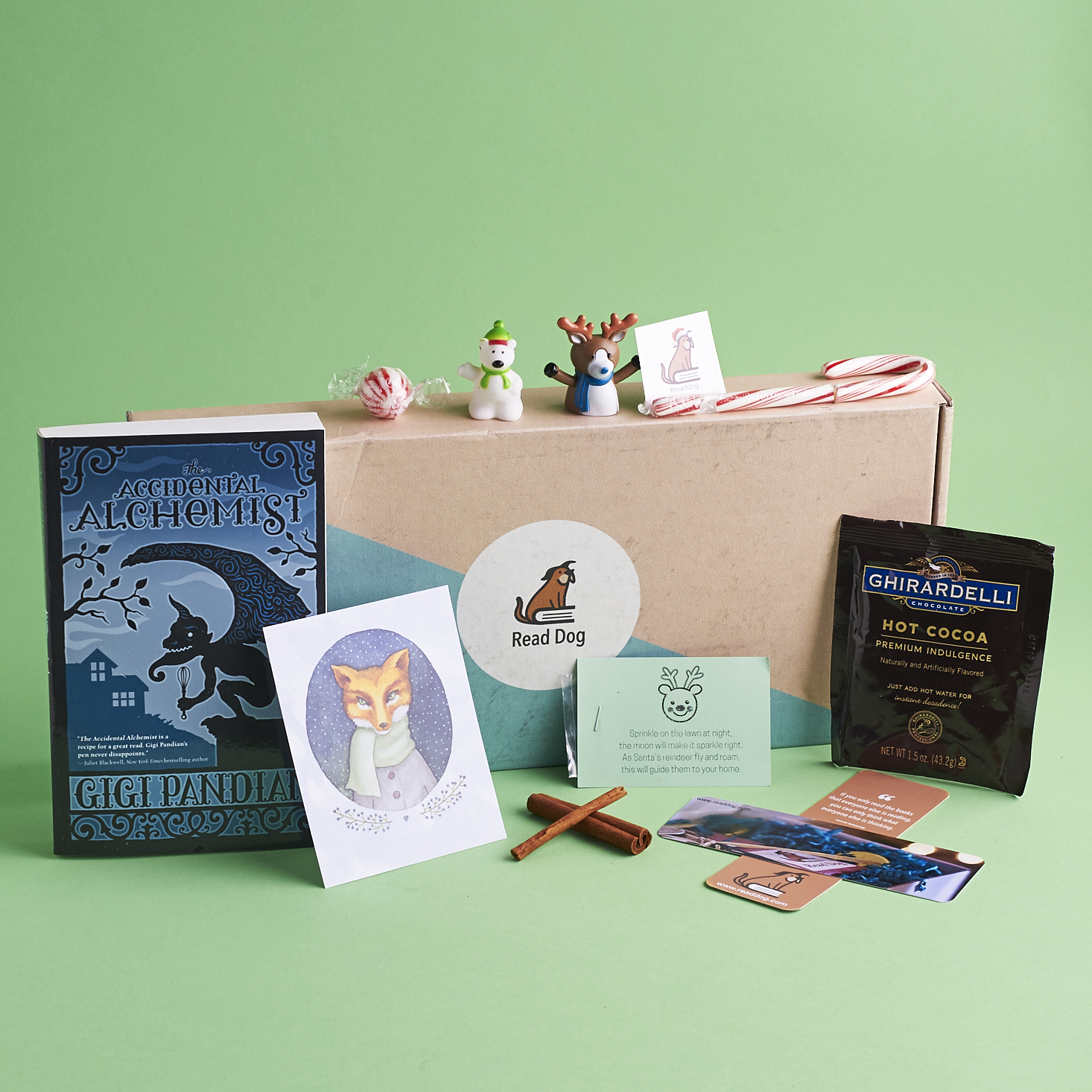 Read our review of the December 2016 Read Dog box!