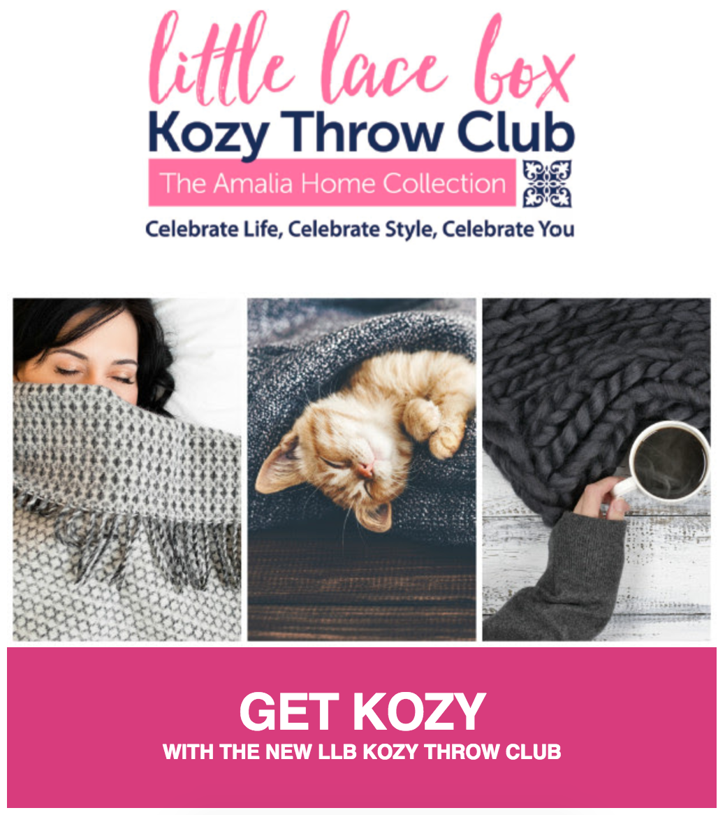 LLB Kozy Throw Club – Spring 2017 Deadline Extended