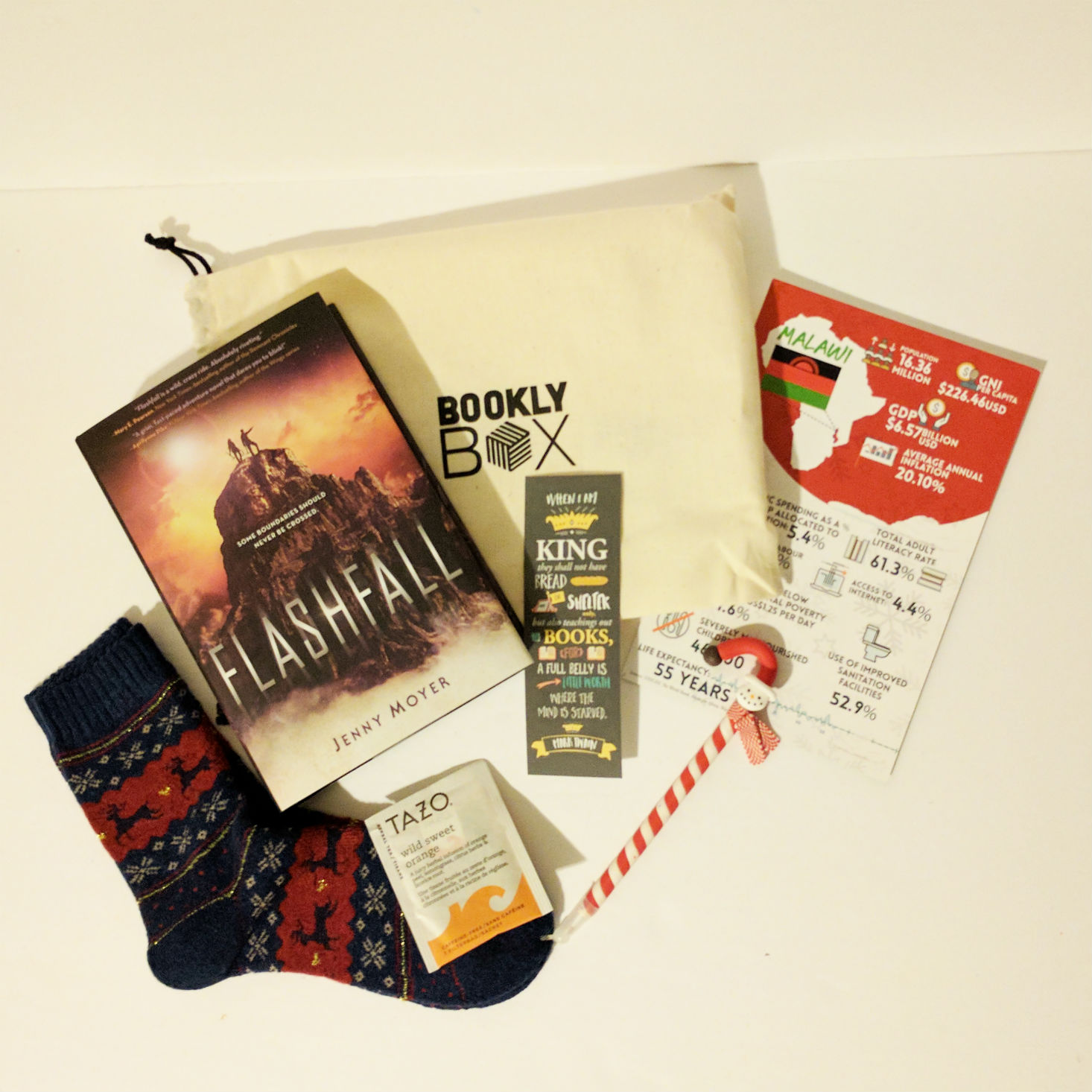 Read our review of the December 2016 Bookly Box!