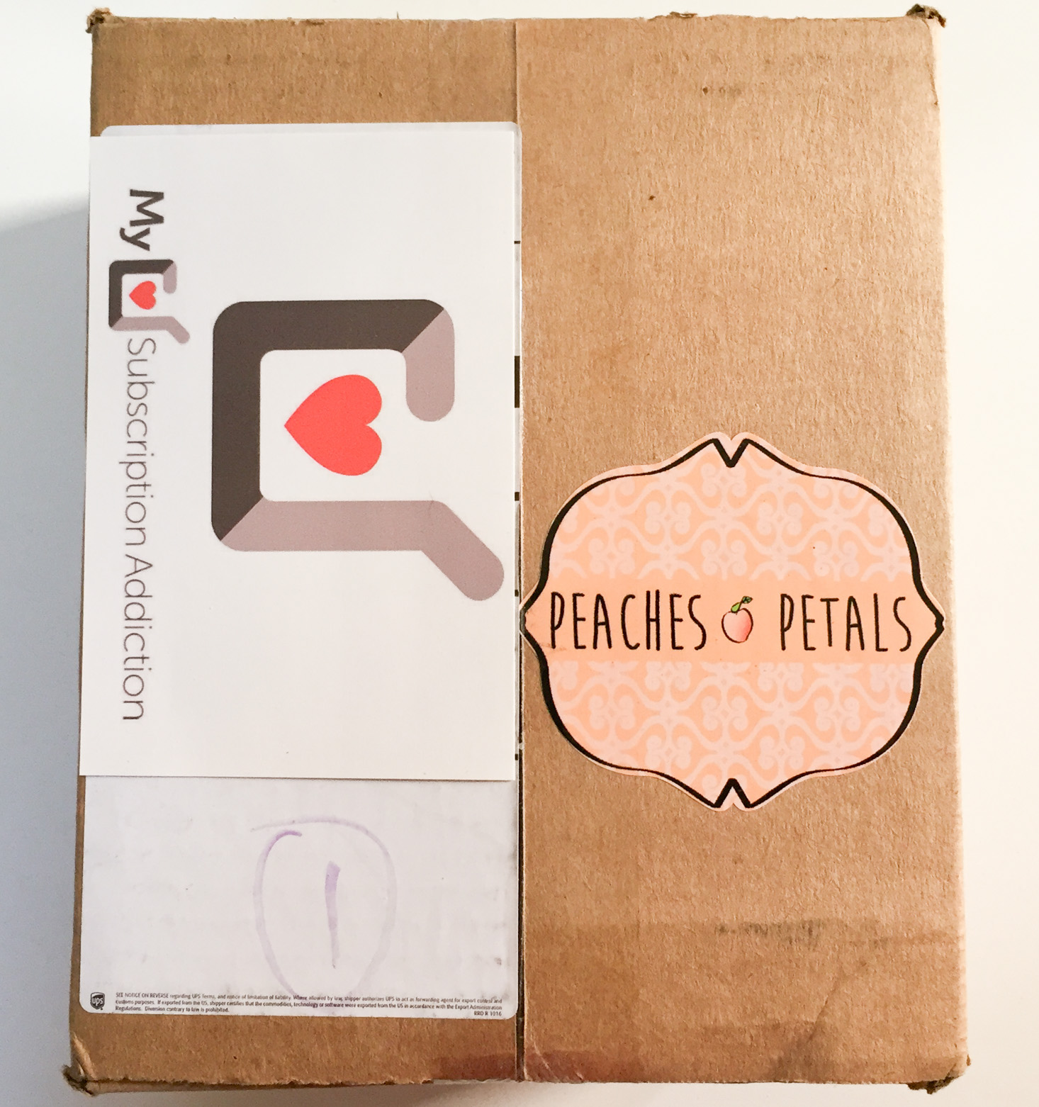 Peaches And Petals Box Review + Coupon – January 2017