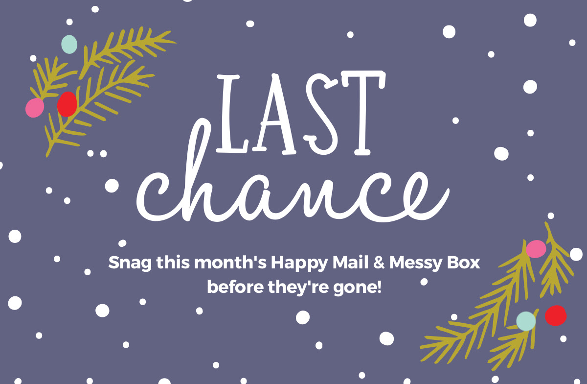 A Beautiful Mess Coupon – First Happy Mail or Messy Box for $5!