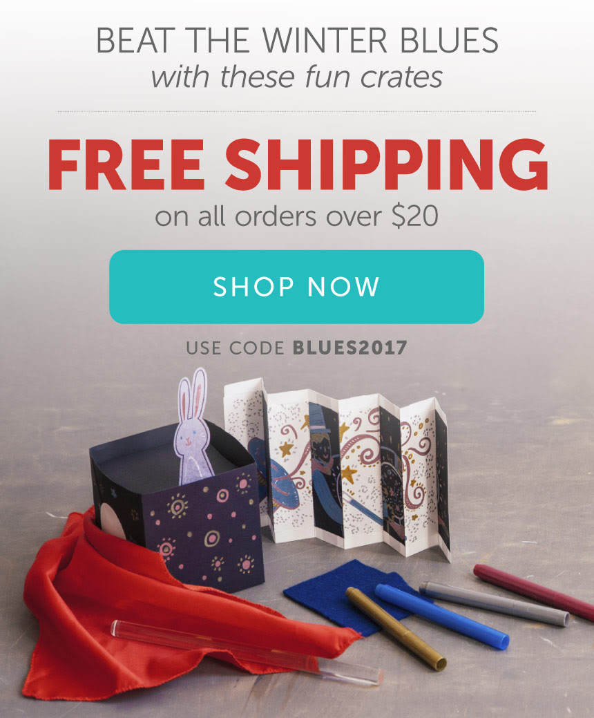 New Kiwi Crate Winter Crates + Free Shipping Coupon