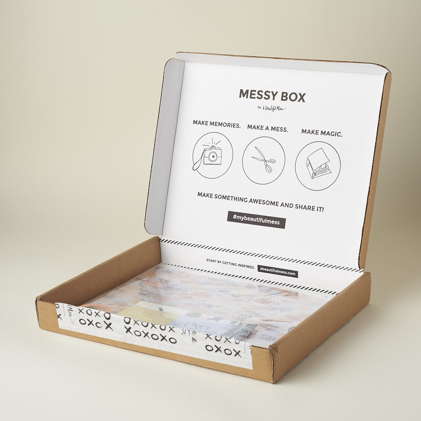 Check out our review of the January 2017 Messy Box from A Beautiful Mess!
