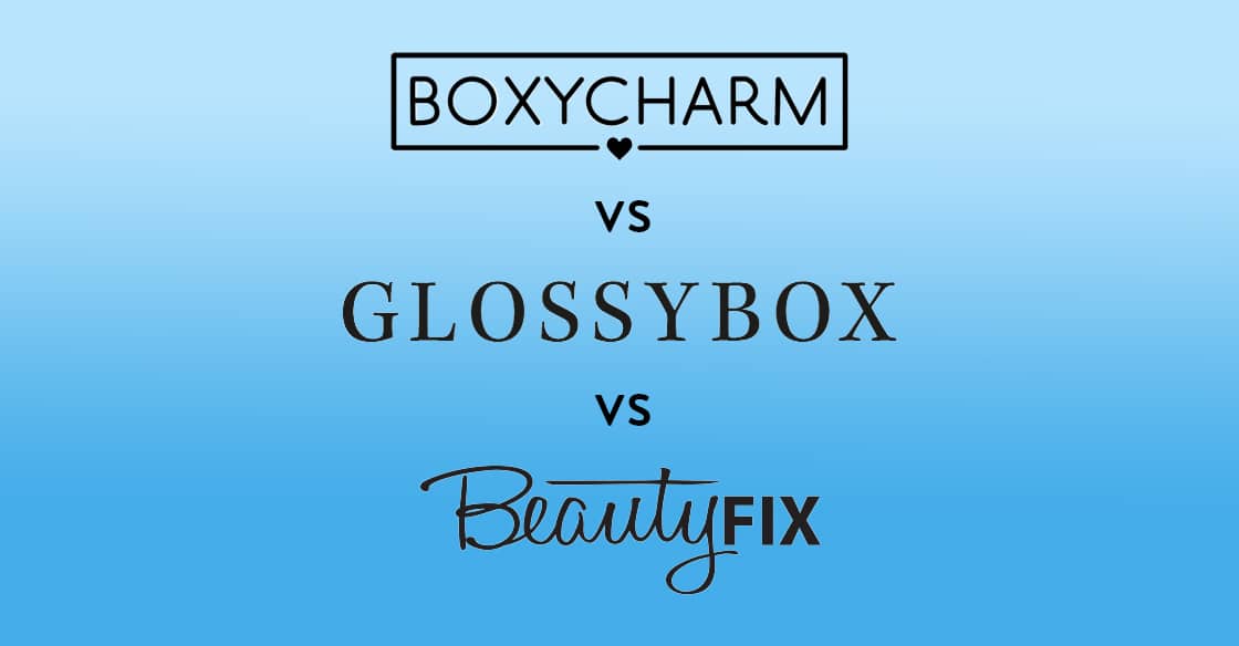 Boxycharm vs GlossyBox vs BeautyFix – September 2018