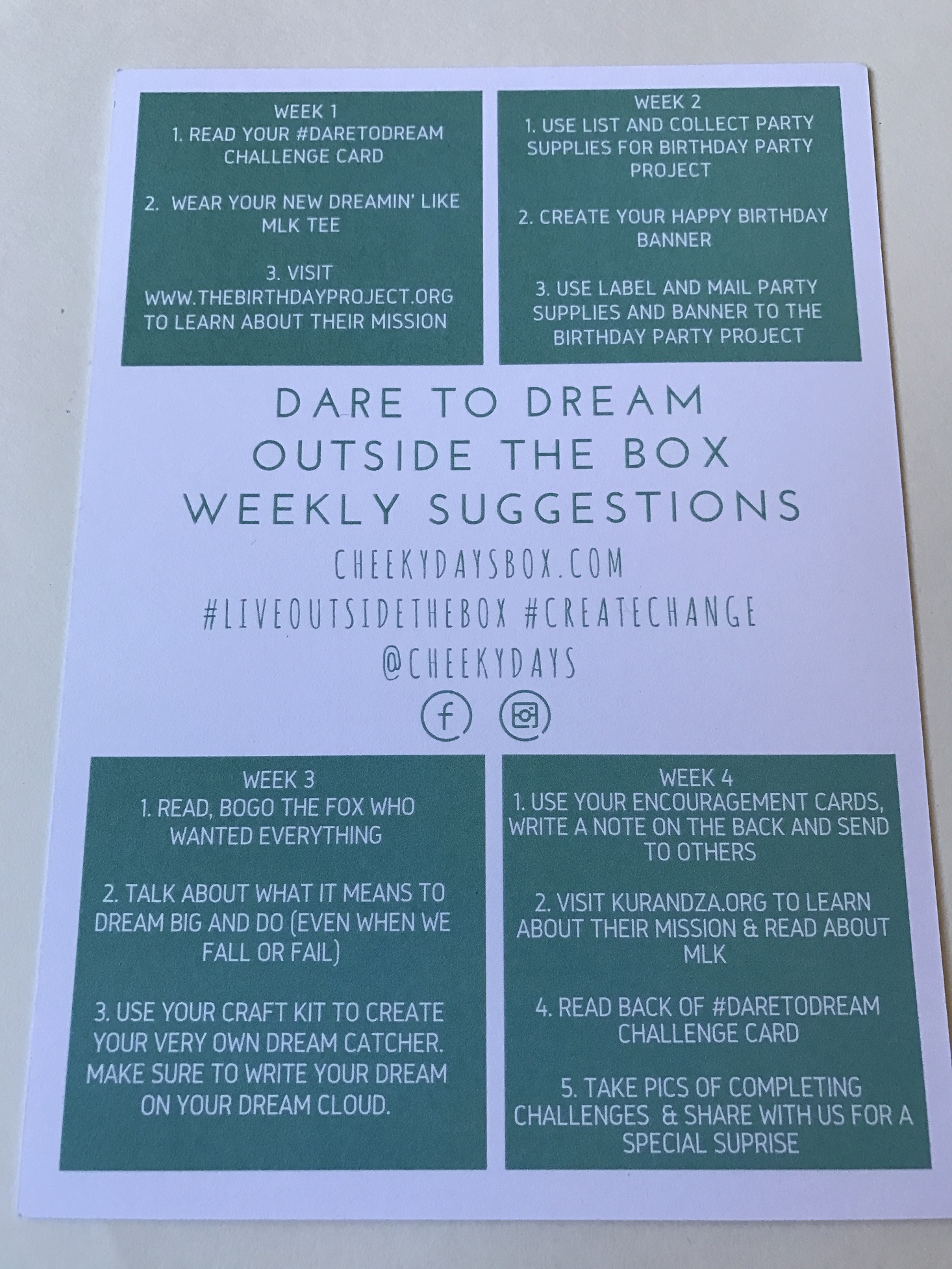 Outside-the-Box-January-2017-Weekly-Suggestions