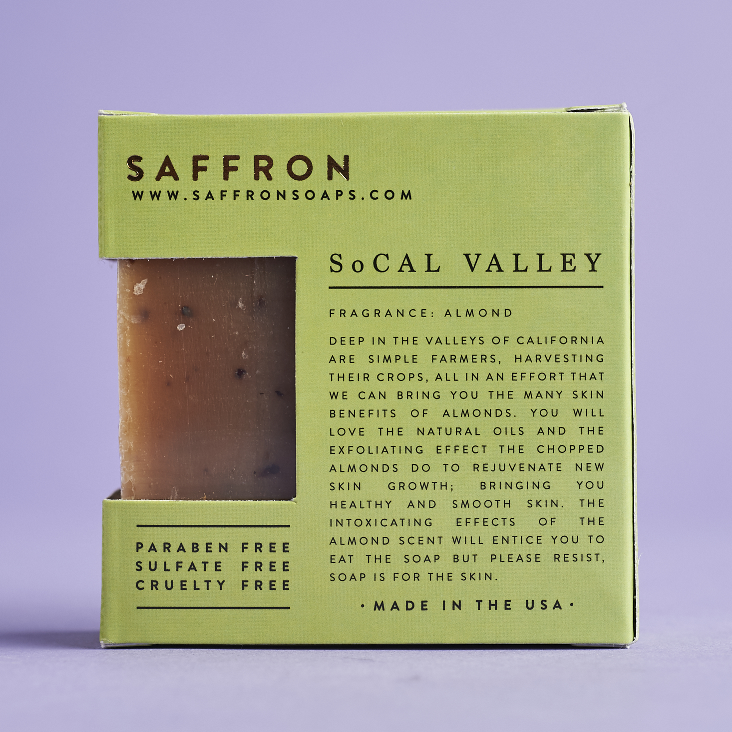 Check out our review of the January 2017 Saffron Soap box!