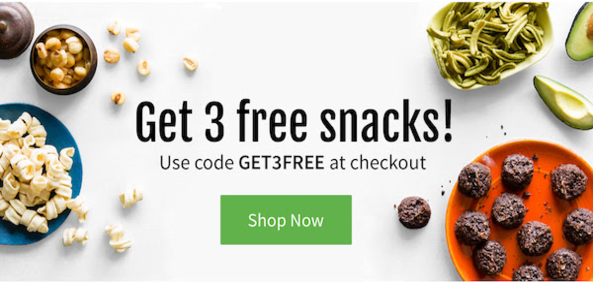 NatureBox Coupon – Get 3 Free Snacks!